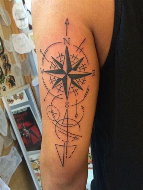 See more ideas about tattoos, compass, tattoo designs. Best 25+ Geometric tattoo compass ideas on Pinterest | Geometric tattoo travel, Geometric tattoo ...
