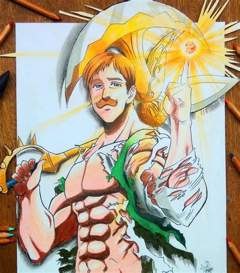 Commission Work 🌟escanor Done 🔥 Tell Me What You Think Guys 🌻🌕️☀️