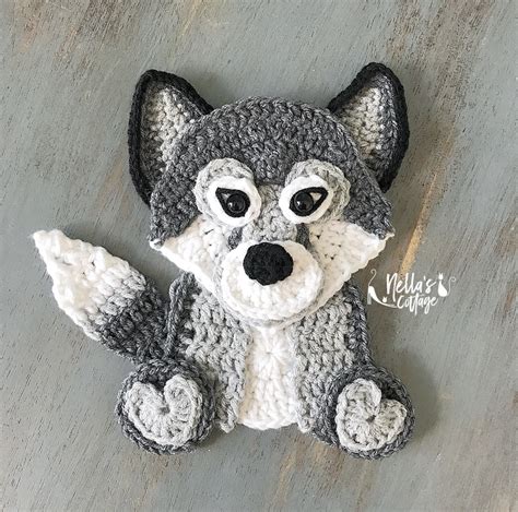 Crochet Pattern Instant Pdf Download Wolf Pattern Crochet Wolf