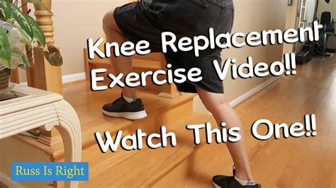 Knee Exercises Knee Replacement 53 Youtube