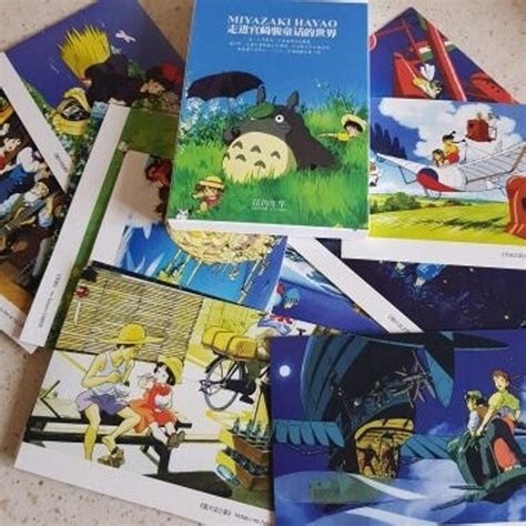 Set Of 30 Studio Ghibli Postcards For Fans And Collectors Etsy