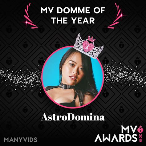 Tw Pornstars Manyvids Twitter 👑mv Awards👑 Mv Domme Star Of The Year Is Astrodomina 210