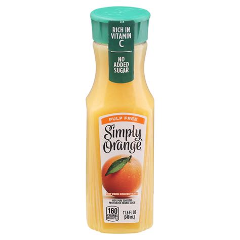 Save On Simply Orange Juice Pulp Free Order Online Delivery Giant
