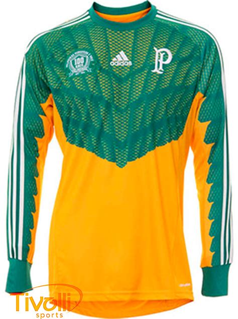 Camisa Palmeiras Goleiro Centenário Manga longa Adidas ...