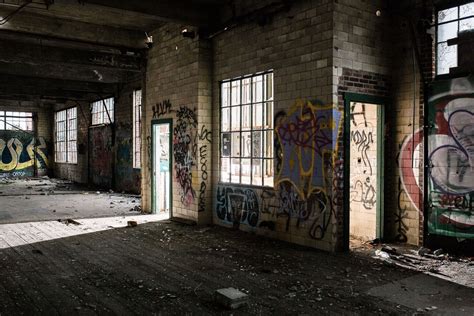 The Dilapidated Remains of a Seagram's Factory. | Abandoned factory, Factory, Abandoned