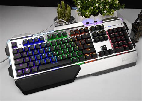 To test the keyboard, press the keys (before switching to the english keyboard). Metal Mechanical Keyboard RGB , Gaming Computer Keyboard ...