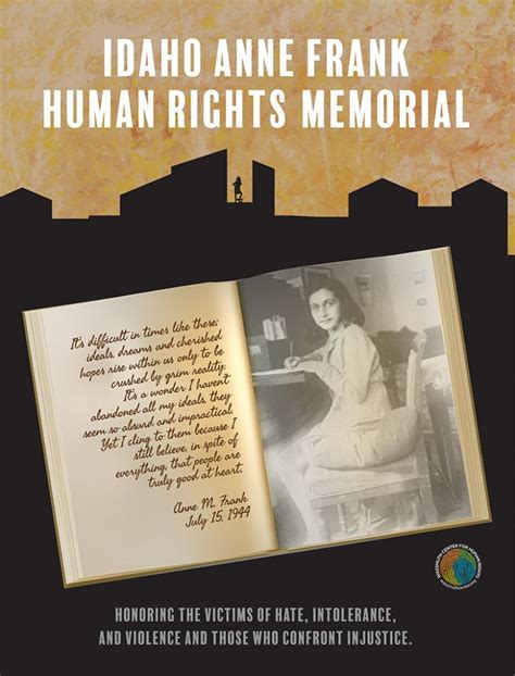Idaho Anne Frank Human Rights Memorial Boise