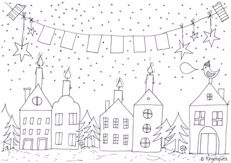 Fensterbilder weihnachten vorlagen.noch gibt es wenige kostenlose vorlagen für weihnachtlichen fensterbilder. Malvorlage / Ausmalbild "Warten auf Weihnachten" / coloring sheet http://rin… | Fensterdeko ...