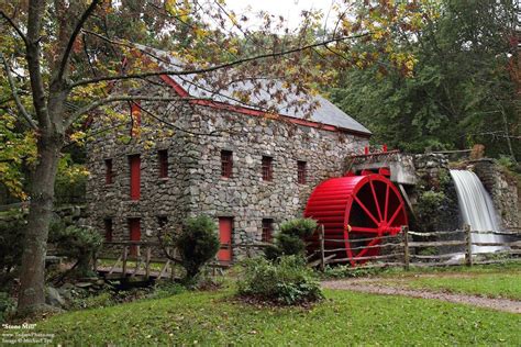 Stone Mill Grist Mill Water Wheel Water Mill