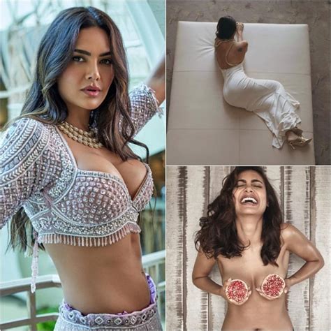 cleavage bare back or topless 5 times esha gupta left fans obsessed with her daring outfits