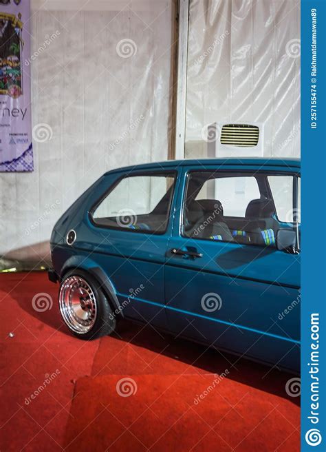 Modified Volkswagen Golf Gti Mk In Jogja Vw Festival Editorial Stock