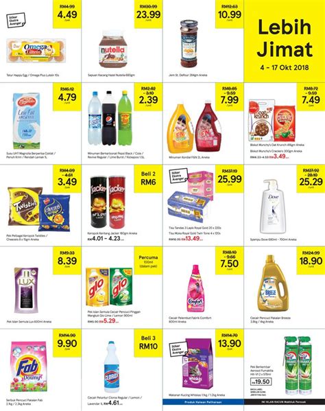 Besides, for families who have children that love to. Tesco Promotion : Catalogue (4 October - 10 October 2018 ...