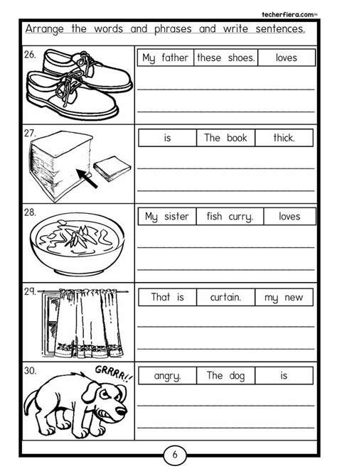 1st Grade English Worksheet Worksheets Are An Important Part Of In