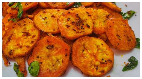 Village diaries with varun inamdar is a show on rajshri food. Aratikaya fry || raw banana fry - YouTube