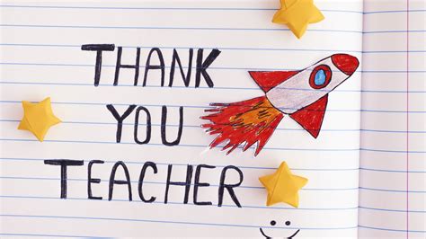 Many more examples of thank you messages. National Thank a Teacher Day: Your 'thank you' to teachers ...