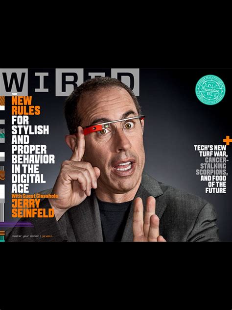 Cover Wired Magazine With Jerry Seinfeld