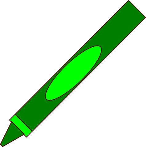 Pen Crayon Green · Free vector graphic on Pixabay png image