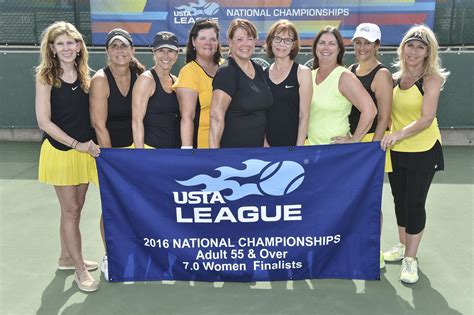 Womens Tennis Team Finishes Second At Adult 55 And Over National