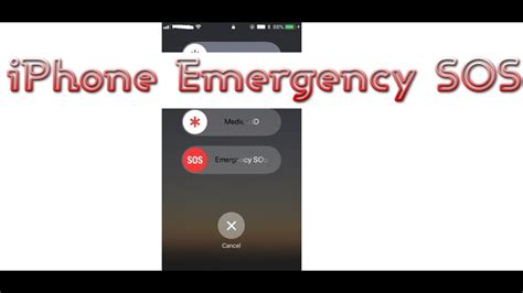 How To Setup Emergency Sos On Iphone Ios Youtube