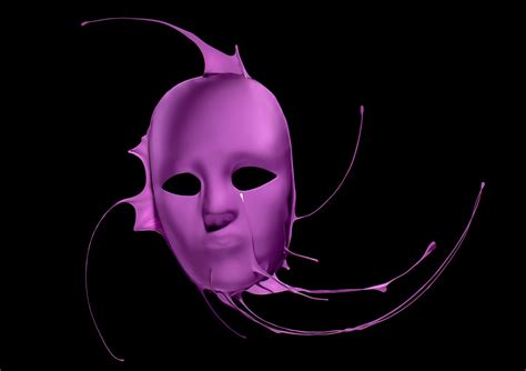 Purple Mask On Behance