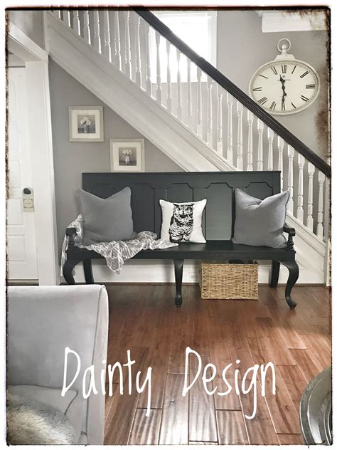 Living room, Magnolia Black bench. | Black bench, Home decor, Bench