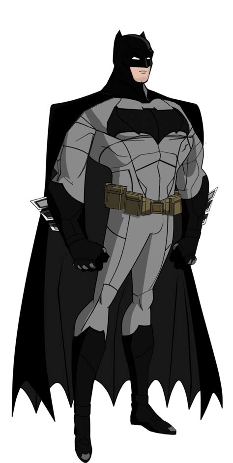 Updated Dawn Of Justice Batman Jlu Style By Alexbadass On
