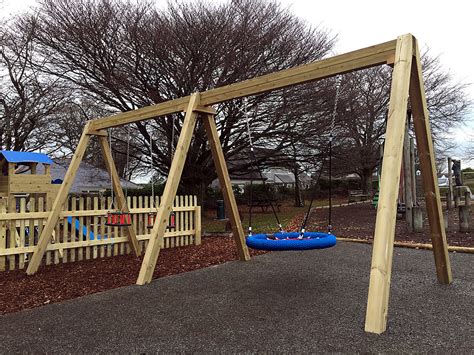 Traditional Swings For Schools And Parks Outdoor Play Uk