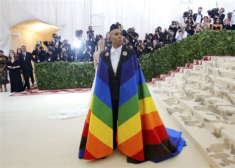 Lena Waithe S Rainbow Outfit At The Catholic Church Themed Met Gala Sent A Powerful Message