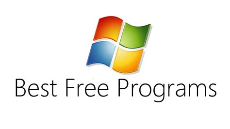 Top 5 Free Windows Programs Youtube