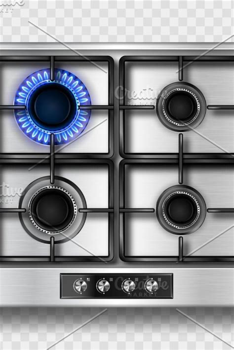 Nicepng also collects a large amount of related image material, such as table top ,top gun hat ,tree top. Gas stove top view with blue flame in 2020 | Gas stove top ...