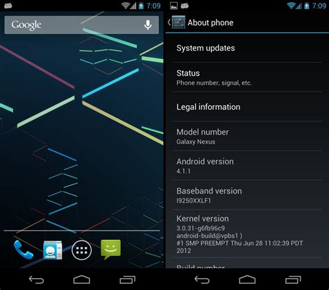 Unofficial Android 411 Jelly Bean Update For Galaxy Nexus I9250 The