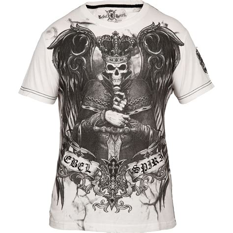 Rebel Spirit Rebel Spirit T Shirt Ssk 121431 With Large Print Designs