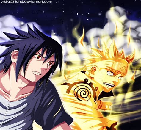 Sasuke And Naruto Kyuubi Mode Naruto Anime Sasuke Manga Hd