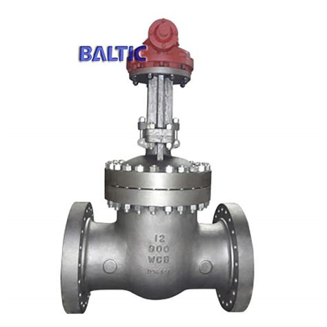 Gate Valve With Gearbox Operation Astm A216 Wcb 6 Inch 1500 Lb Baltic