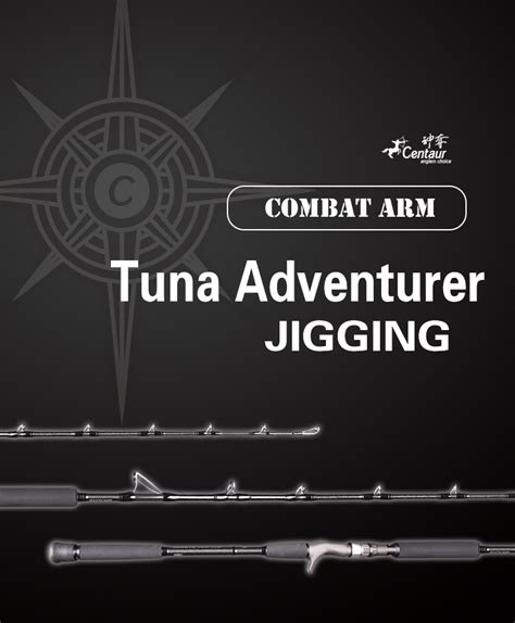 Centaur Combat Arm Jigging Rods Tyalure Tackle