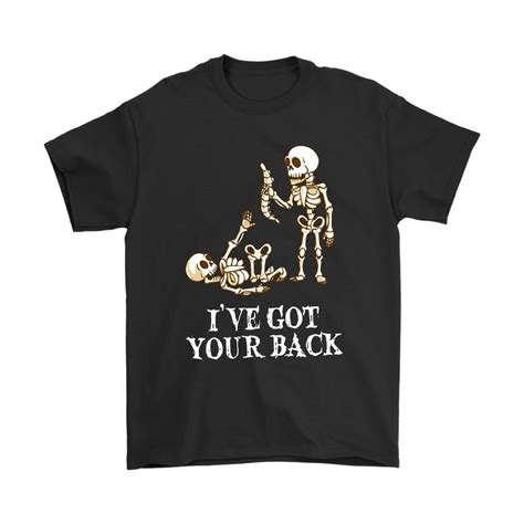 Ive Got Your Back Lame Funny Skeleton Joke Shirts Snoopy Facts