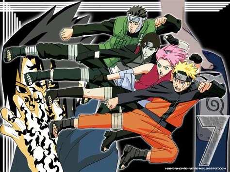 Team 7 Revolution Wallpaper ~ Manga Naruto
