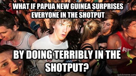 What If Papua New Guinea Surprises Everyone In The Shotput By Doing