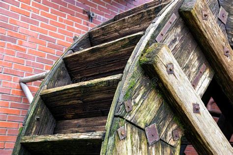 492 Old Wooden Water Mill Wheel Turning Stock Photos Free And Royalty