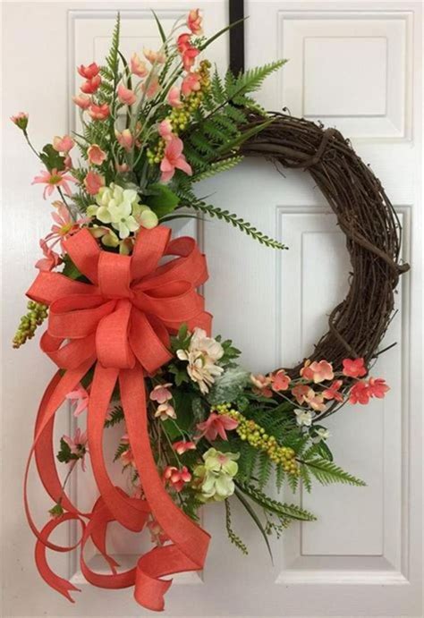 40 Beautiful Diy Spring Wreath Ideas You Will Love 11 Homenthusiastic