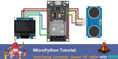 Micropython Esp32 Tutorial Interfacing Ultrasonic Sensor Makerfabs