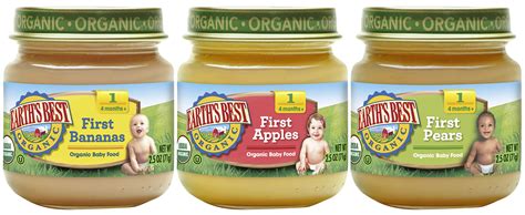 Earths Best Organic Stage 1 Baby Food My First Fruits Variety Pack 2
