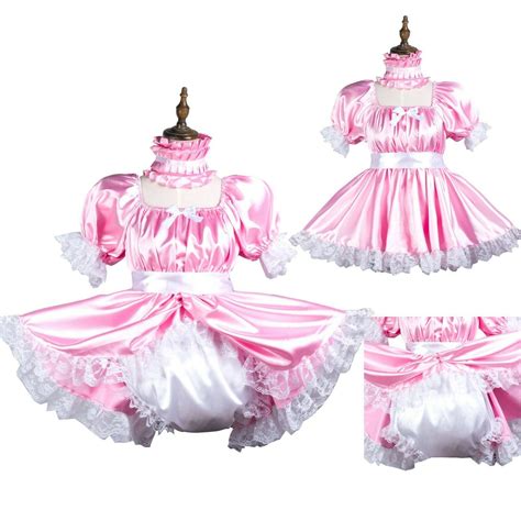 pvc sissy maid lockable dress dressers cd tv tailor made long skirt telegraph