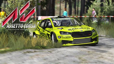 Assetto Corsa Cohete Suarez Skoda Fabia RS Rally2 Peklo YouTube