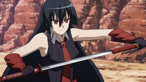 20 Anime Red Eyes Sword Akame Ga Kill