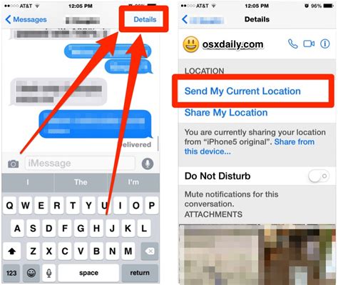 How To Share Your Current Location From Messages On Iphone