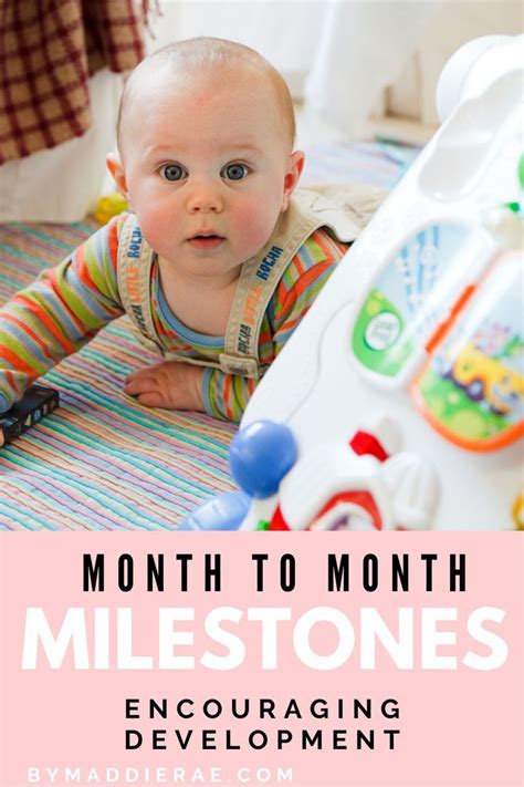 Month To Month Baby Milestones By Maddie Rae Baby Milestone Chart