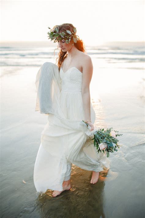 That's why we've replaced wedding packages with wedding planners, making a very personal experience a personalized one for you. Oregon Beach Bridals | Burnett's Boards - Wedding Inspiration