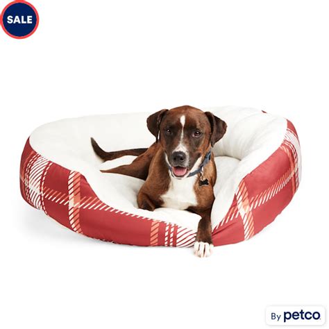 Everyyay Essentials Snooze Fest Round Nester Dog Bed 36 L X 30 W X