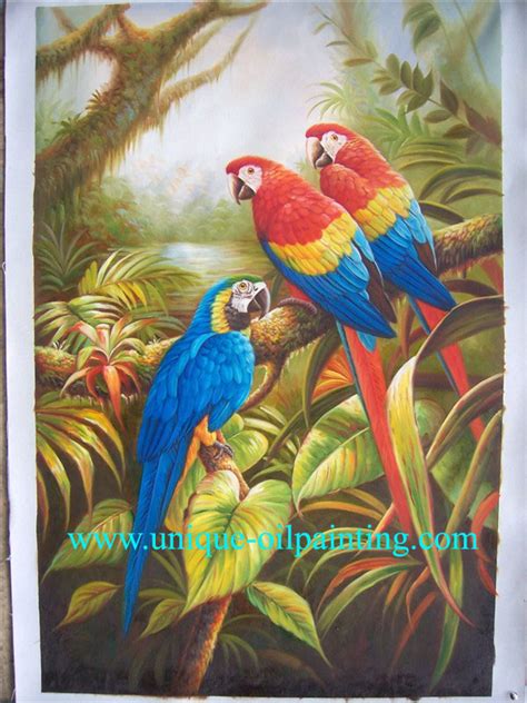 Bird Oil Painting Oil Painting Reproduction China Oil Painting Canvas Oil Painting Painting Arts